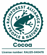 Rainforest Alliance — Cacao, lic. RALI25-040478