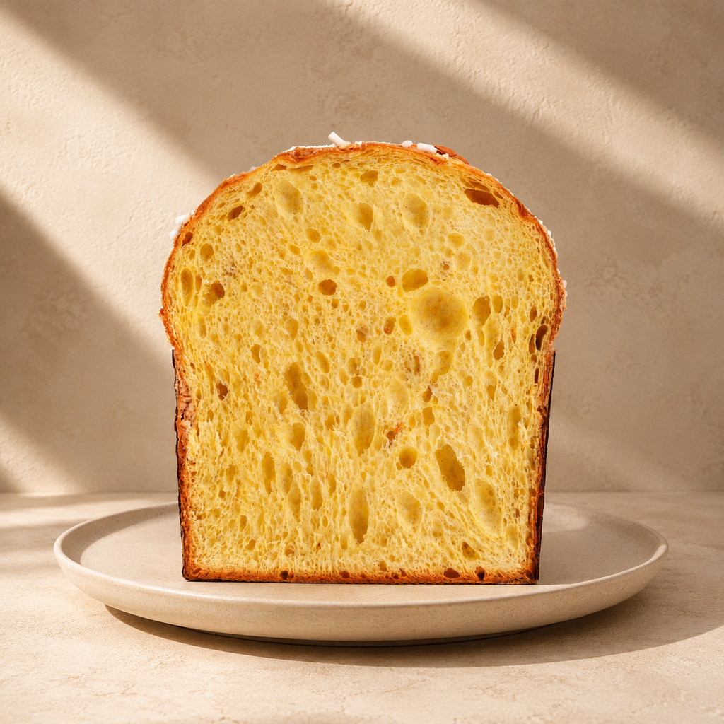 Panettone mandorlato