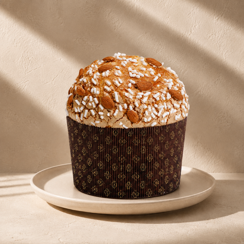 Panettone mandorlato